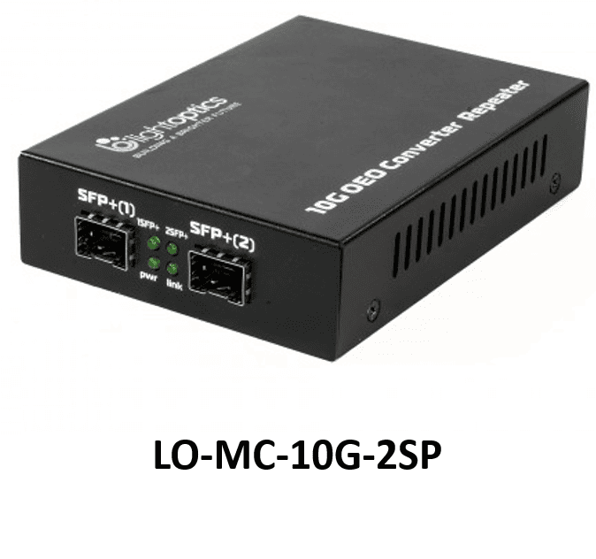 media converter 10g lo-mc-10g-2sp